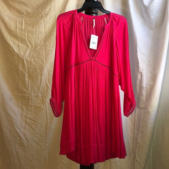 Free People Go Lightly Shift Dress-Small - Picture 4 of 6